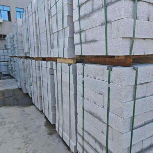 重庆芝麻白路牙石，路侧石