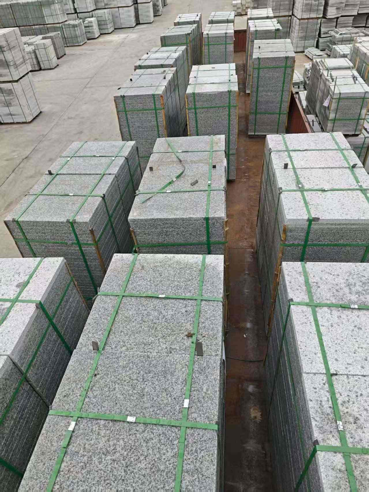 重庆芝麻白地铺板  地铺石